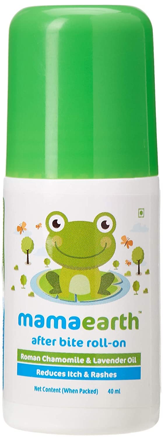 Mamaearth After Bite Roll On for Rashes & Mosquito Bites with Lavander & Witchhazel, 40ml