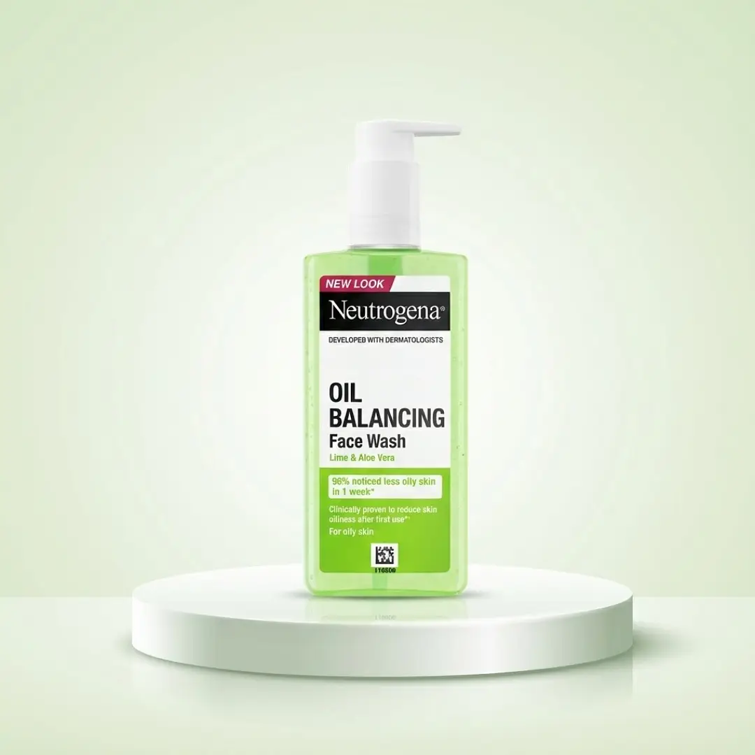 Neutrogena Oil Balancing Facial Wash with Pump 200ml-Imported (NEUTVCSPW)
