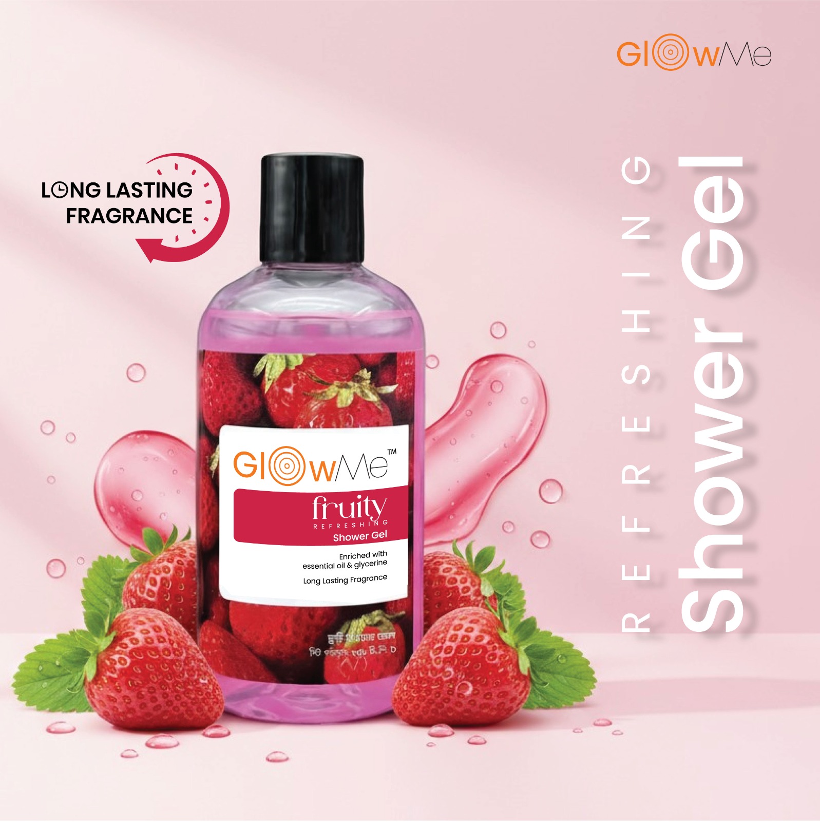 GlowMe Fruity Shower Gel