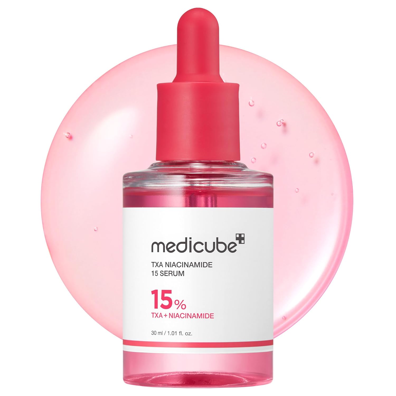 medicube TXA+Niacinamide 15% Glow Facial Serum for After Spot Care | All-in-One Daily Korean Skincare | Uneven Skin Tone, Texture, and Hydration Care | High-Potency Tranexamic Acid 5%