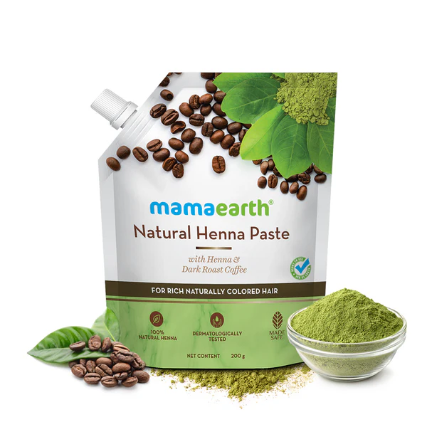 Mamaearth Natural Henna Paste 200 gm / Pack of 1
