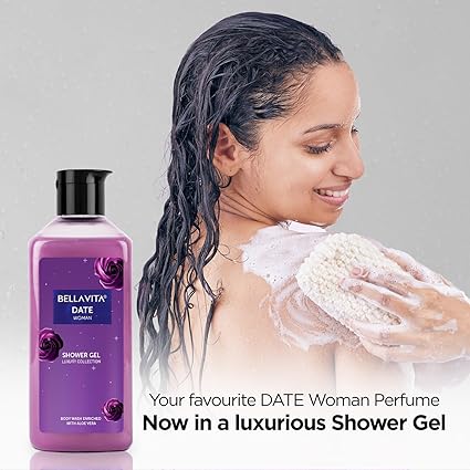 Bella Vita Luxury CEO Man and Date Woman Body Wash Refreshing Shower Gel for Deep Cleansing, Hydrating & Moisturising Skin with Aloe Vera, 250 ml Each