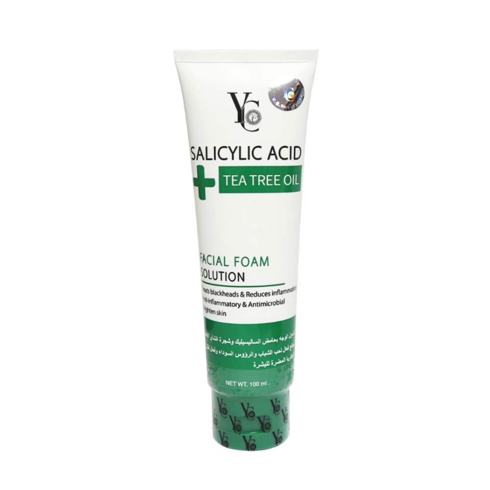 Yc Salicylic Acid & Tea Tree Oil Facial Foam Solution