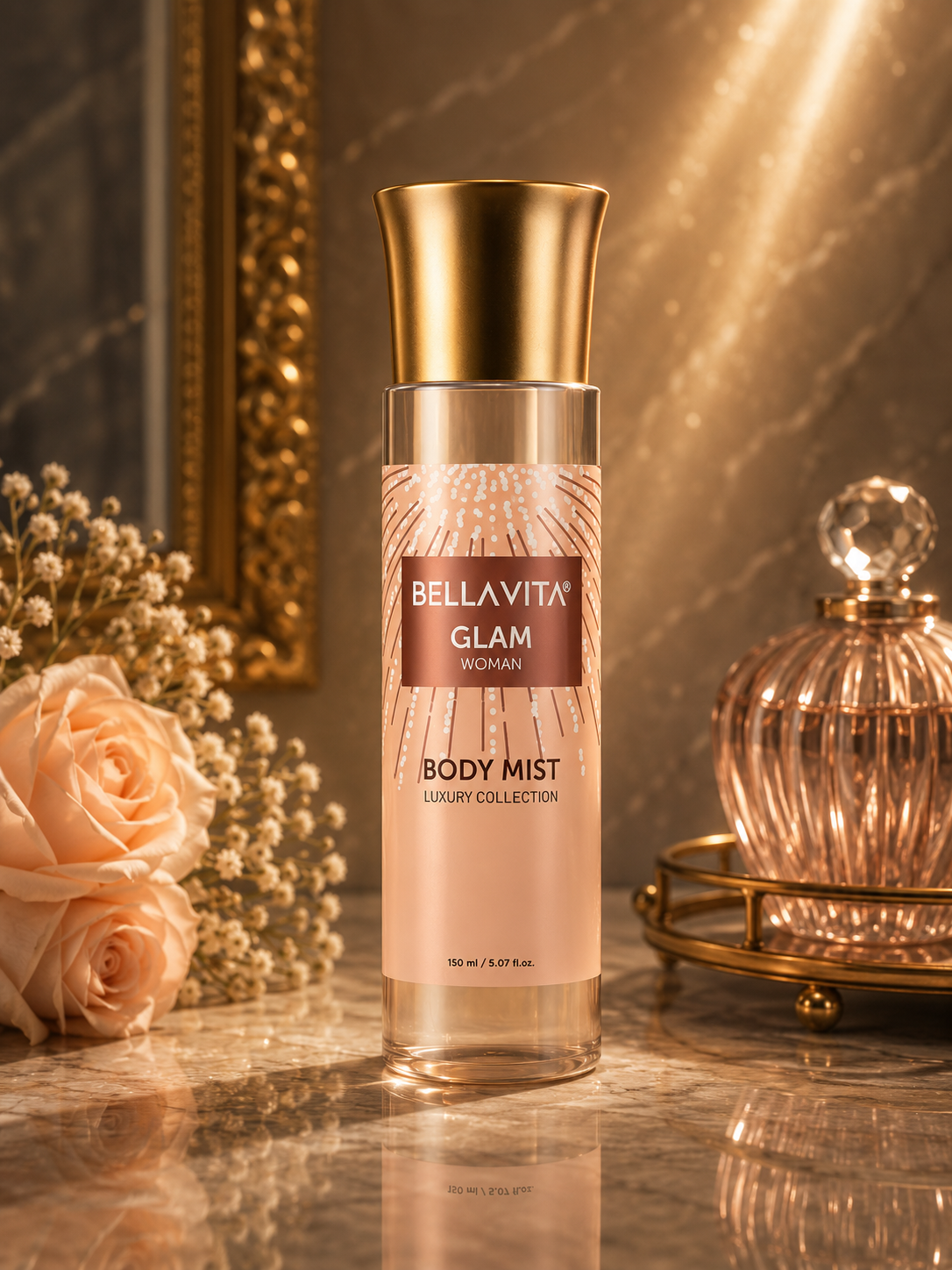 Bella Vita Luxury Glam Women Body Spray-120ml