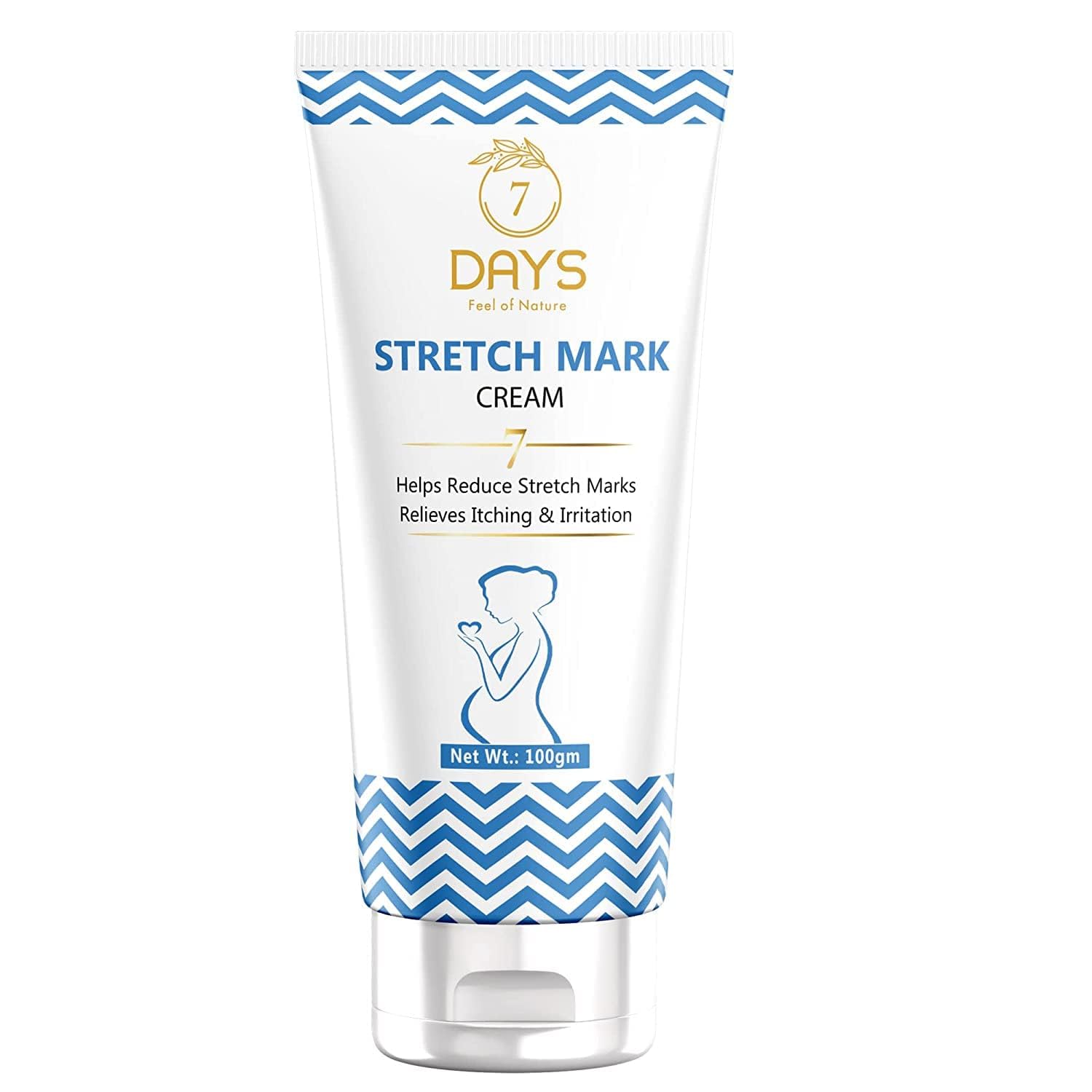 7 Day Stretch Marks Cream for Reduce Stretch Marks & Scars During Pregnancy - Women (100 g),