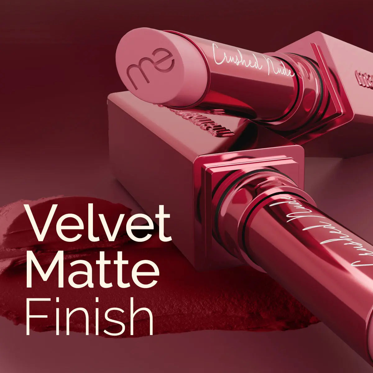Luxe Matte Long Stay Lipstick with Passion Fruit Oil & Vitamin E -2g | Crushed Nude