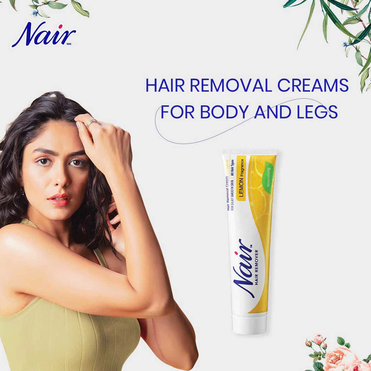 Nair Lemon Hair Removal Cream 110g