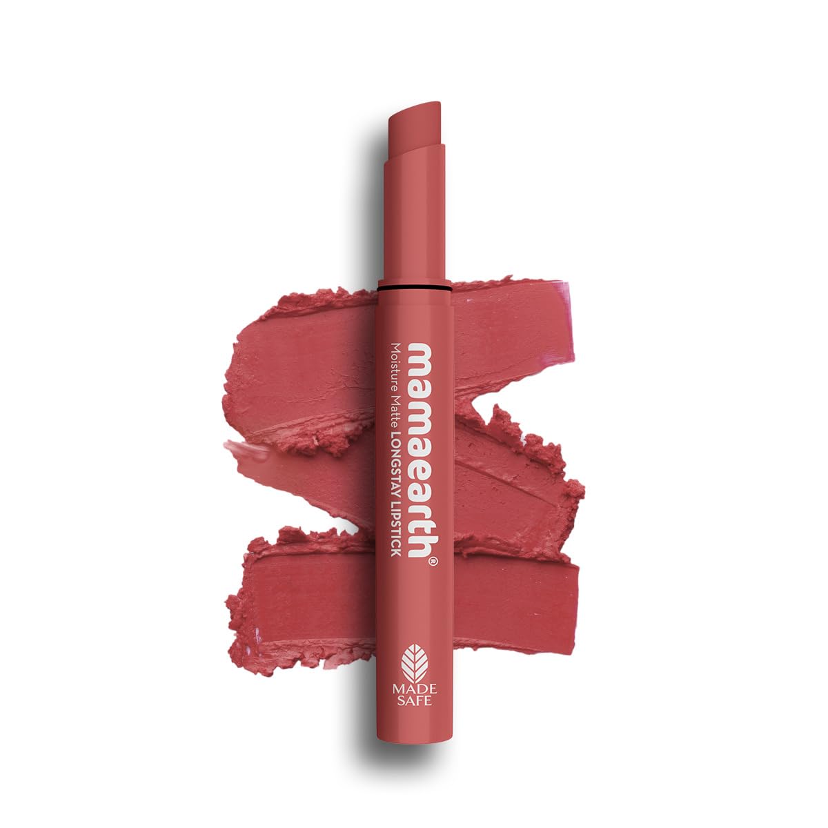 Mamaearth Moisture Matte Long Stay Lipstick - 2g | Bubblegum Nude |