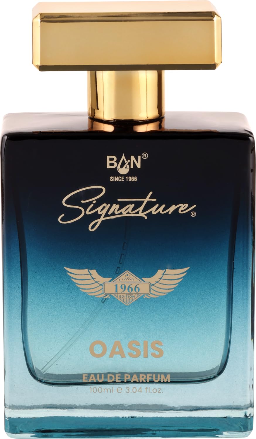 SIGNATURE OASIS Eau De Parfum 100ML for Men | Long Lasting Fresh Citrus Aromatic Fragrance with Lemon, Bergamot, Mint & Musk | Premium Luxury Perfume Spray
