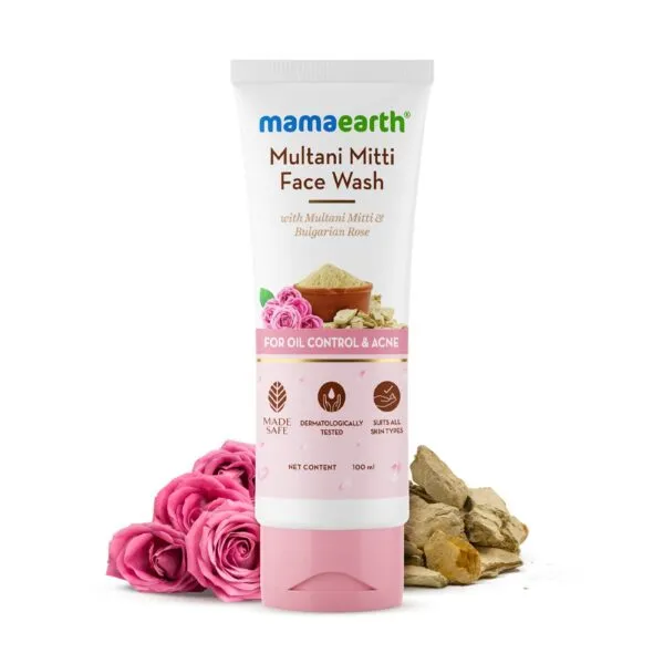 Mamaearth Multani Mitti Face Wash- 100 ml