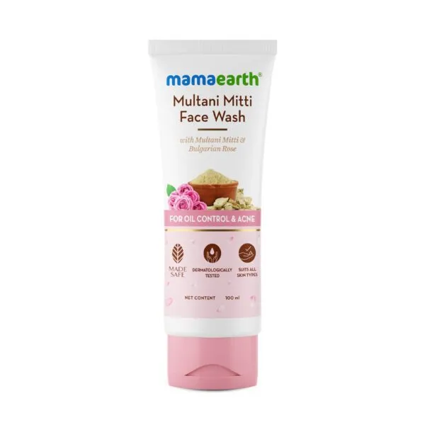 Mamaearth Multani Mitti Face Wash- 100 ml