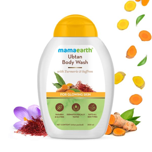 Mamaearth Ubtan Body Wash-300ml