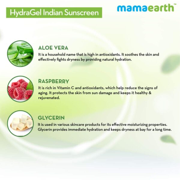 MamaEarth hydragel sunscreen