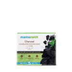 Mamaearth Charcoal Nourishing Soap With Charcoal and Mint for Deep Cleansing – 5x75g