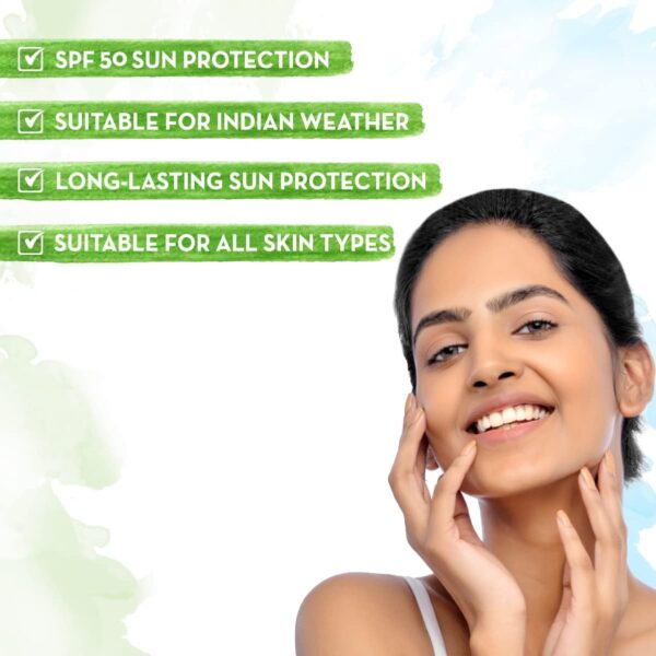 Mama Earth Ultra Light Indian Sunscreen-80ml