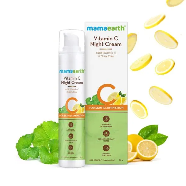 MamaEarth Vitamin C Night Cream-50gm