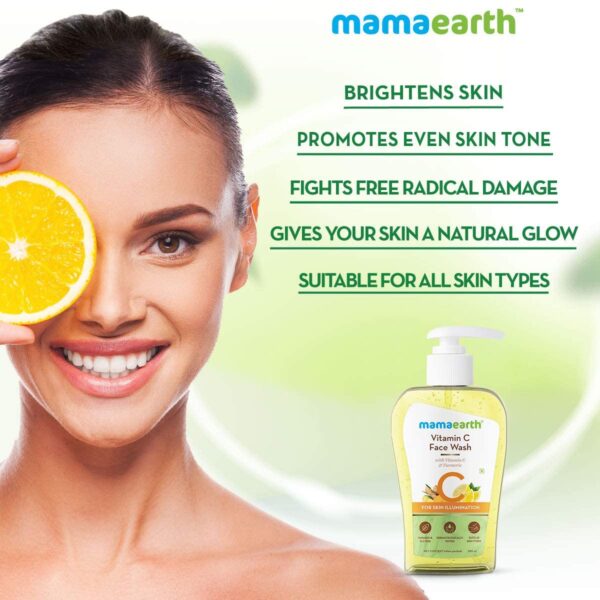 Mamaearth Vitamin C Face Wash - 250ml