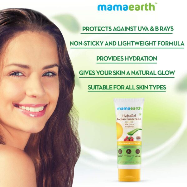 MamaEarth hydragel sunscreen