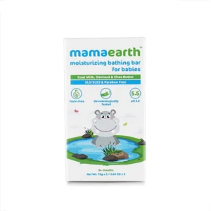 Mamaearth Moisturizing Bathing Bar Soap For Babies (2pcs) 75.0 gm