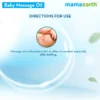 Mamaearth Soothing Massage Oil for Babies with Sesame, Almond and Jojoba Oil-200ml