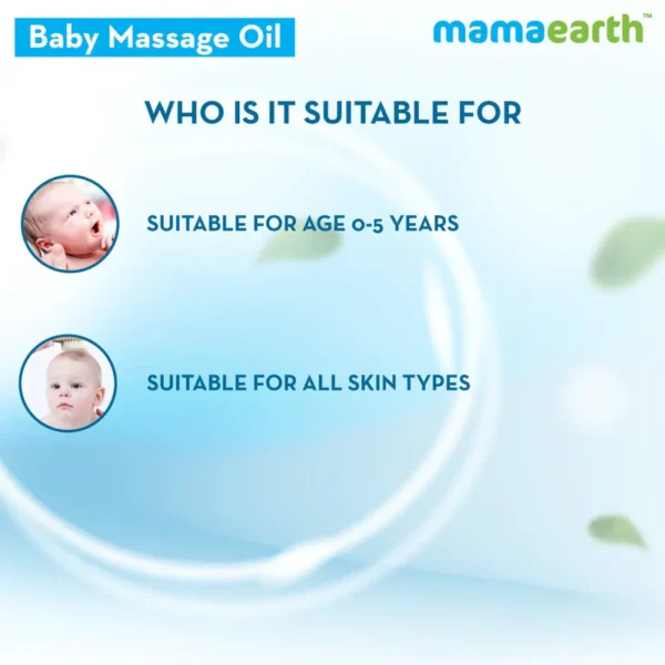 Mamaearth Soothing Massage Oil for Babies with Sesame, Almond and Jojoba Oil-200ml