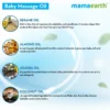 Mamaearth Soothing Massage Oil for Babies with Sesame, Almond and Jojoba Oil-200ml