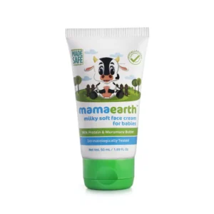 Mamaearth milky soft face cream with murumuru butter for babies