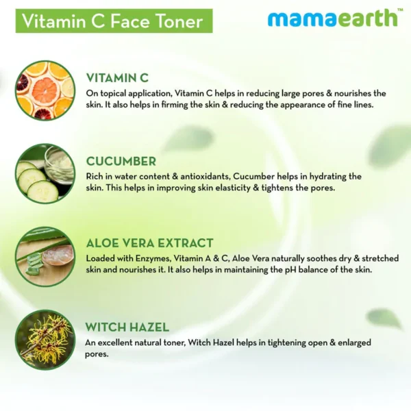 Mamaearth vitamin C face toner-200ml