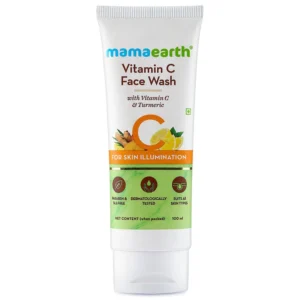 Mamaearth Vitamin C Face Wash for Skin Illumination (100ml)