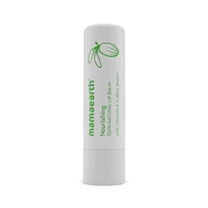 Mamaearth Nourishing Lip Balm 100% Natural With Vitamin E And Shea Butter