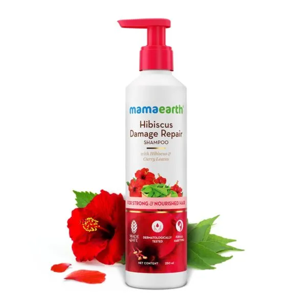 Hibiscus Damage Repair Shampoo With Hibiscus & Curry