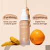 Mamaearth Glow Serum Foundation with Vitamin C & Turmeric for 12-Hour Long Stay- 03 Nude Glow - 30 ml