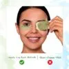 Mamaearth Under Eye Patches with Green Tea & Collagen for Puffy Eyes, Hydrogel under eye patches with instant cooling serum - 30 Pairs (60 Pieces)