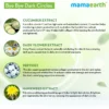 Mamaearth bye bye dark circles eye cream with cucumber & peptides for dark circles