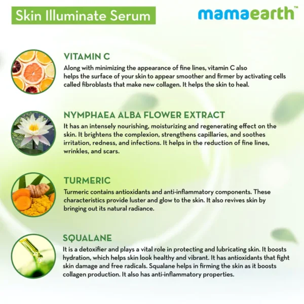 Mamaearth skin illuminate face serum