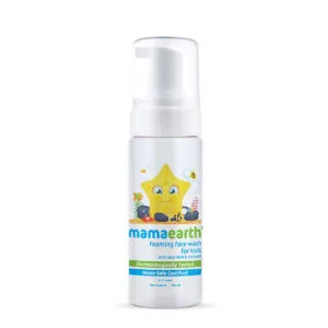 Mamaearth Foaming Face Wash for Kids with Aloevera & Coconut | 150 ML