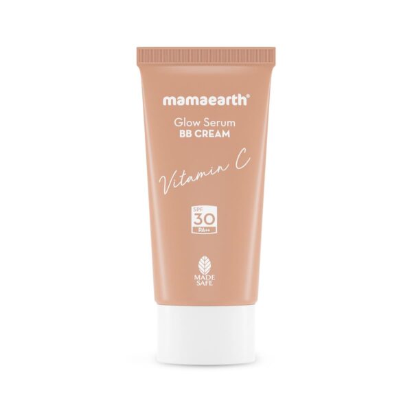 Mamaearth Glow Serum BB Cream with Vitamin C & Turmeric - 25 g