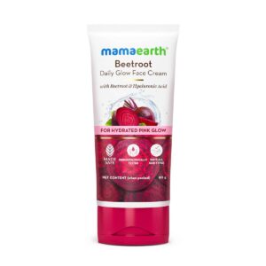 Mamaearth Beetroot Daily Glow Face Cream With Beetroot & Hyaluronic Acid - 80g