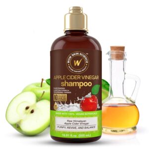 WOW Skin Science Apple Cider Vinegar Shampoo -600ml